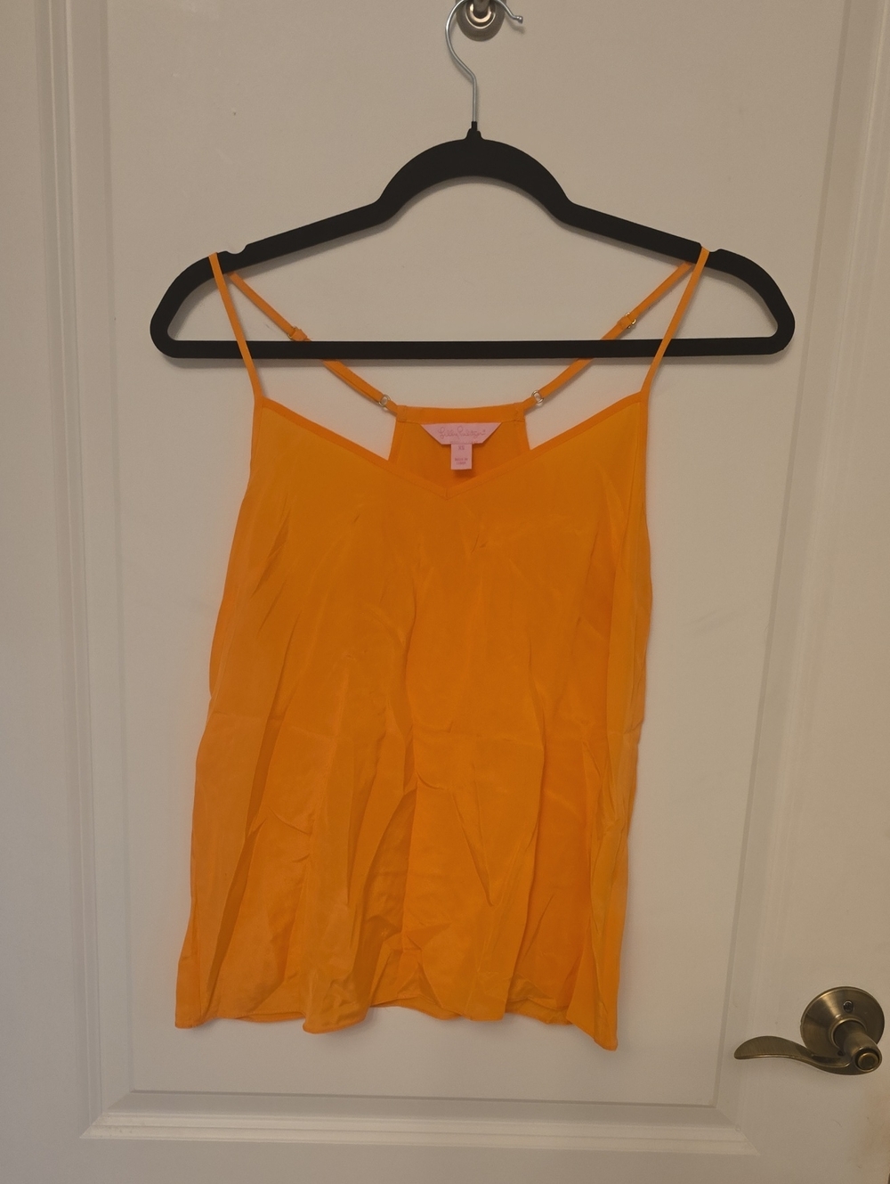 Lilly Pulitzer Orange Spaghetti-Strap Cami